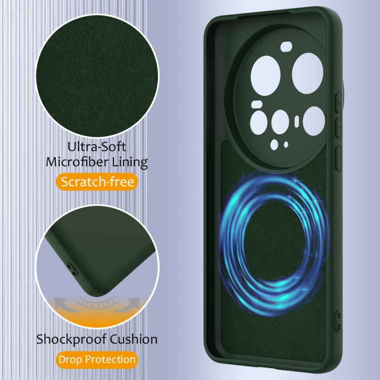 For Xiaomi 15 Ultra Shockproof Silicone Magsafe Phone Case