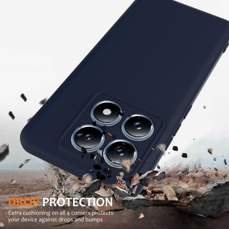 For Xiaomi 14T Pro Shockproof Silicone Magsafe Phone Case