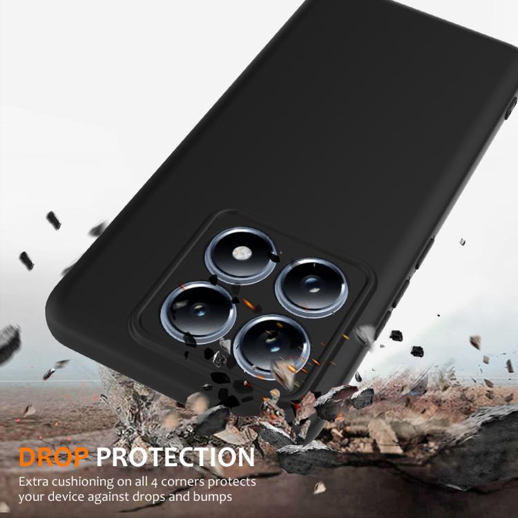 For Xiaomi 14T Pro Shockproof Silicone Magsafe Phone Case