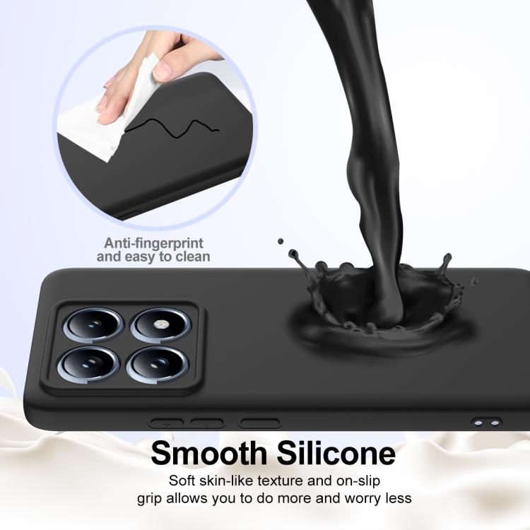 For Xiaomi 14T Pro Shockproof Silicone Magsafe Phone Case