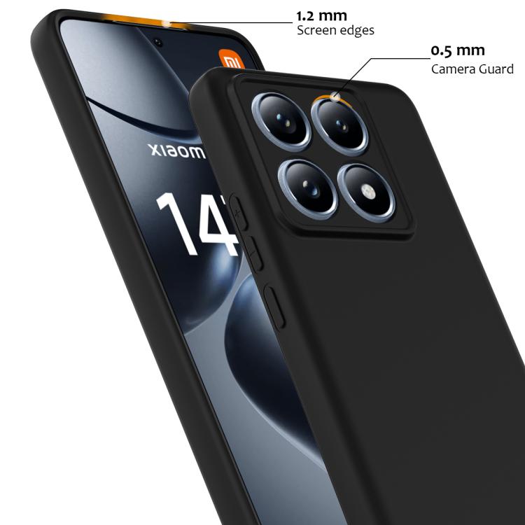For Xiaomi 14T Pro Shockproof Silicone Magsafe Phone Case