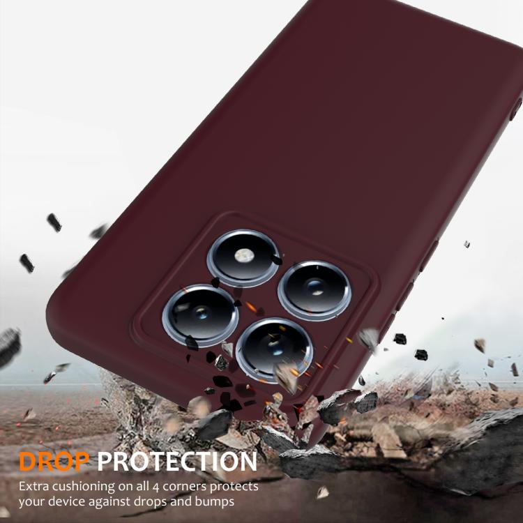 For Xiaomi 14T Pro Shockproof Silicone Magsafe Phone Case