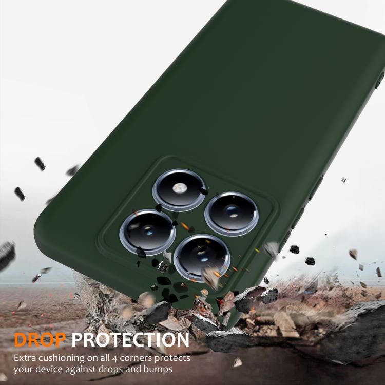 For Xiaomi 14T Pro Shockproof Silicone Magsafe Phone Case