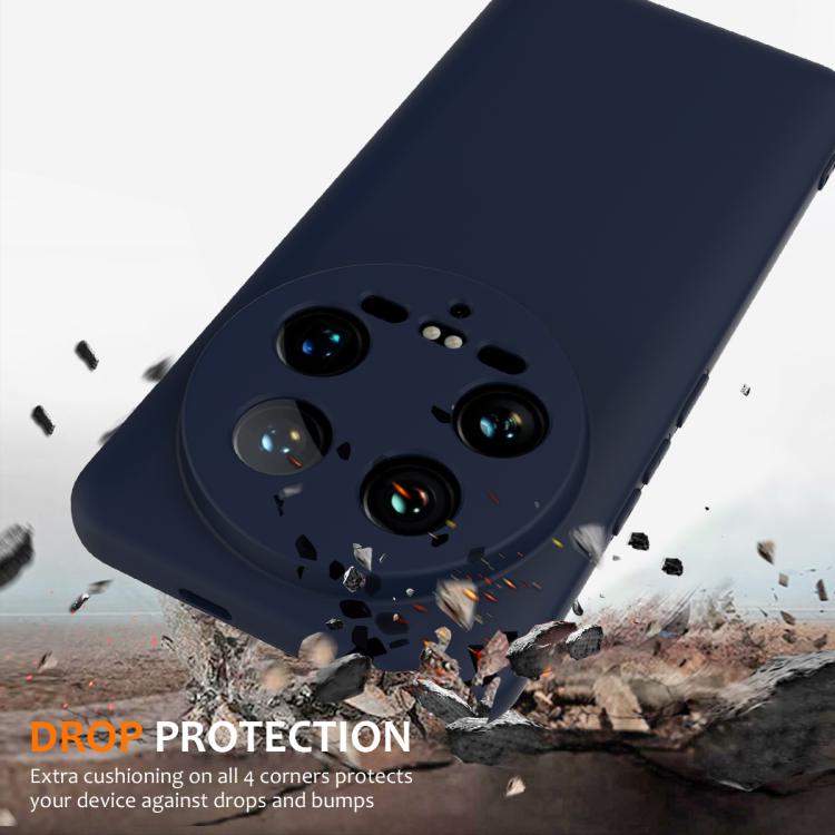 For Xiaomi 14 Ultra Shockproof Silicone Magsafe Phone Case