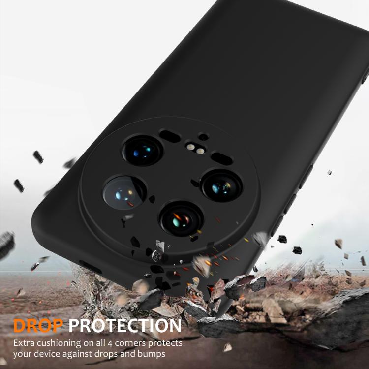 For Xiaomi 14 Ultra Shockproof Silicone Magsafe Phone Case