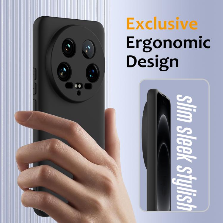 For Xiaomi 14 Ultra Shockproof Silicone Magsafe Phone Case
