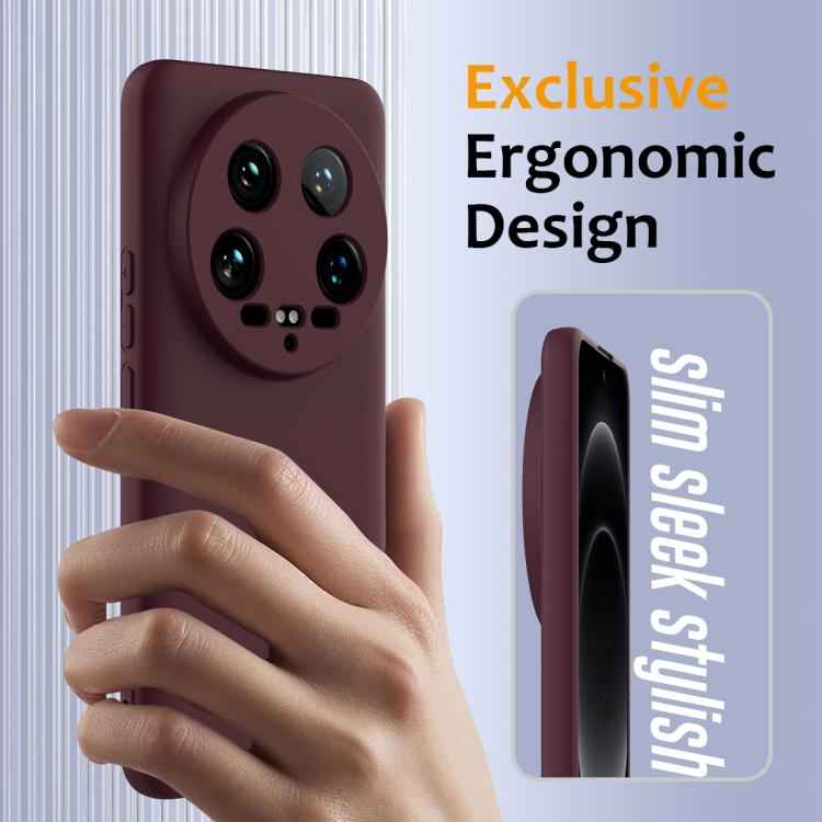 For Xiaomi 14 Ultra Shockproof Silicone Magsafe Phone Case