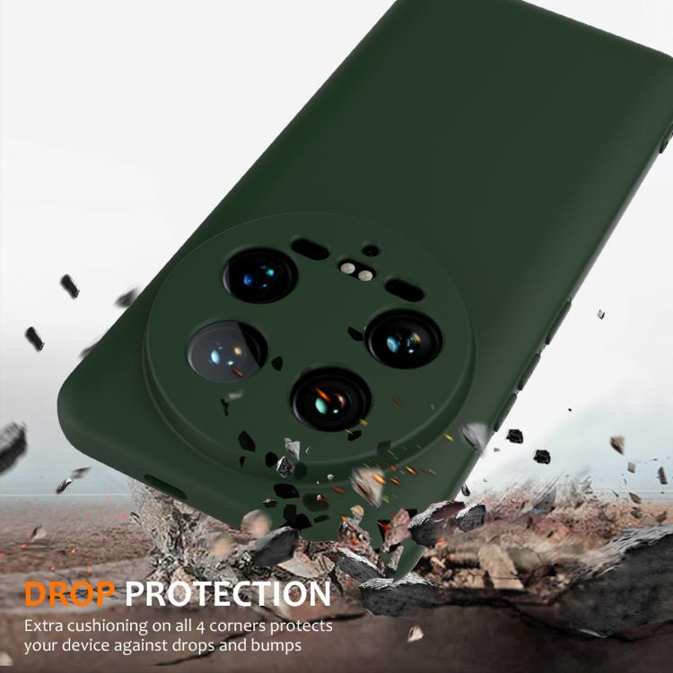 For Xiaomi 14 Ultra Shockproof Silicone Magsafe Phone Case