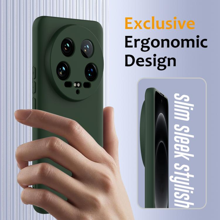 For Xiaomi 14 Ultra Shockproof Silicone Magsafe Phone Case