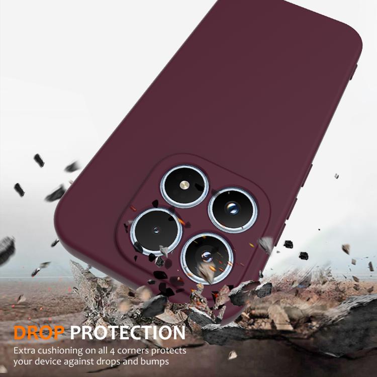 For Xiaomi 17 Shockproof Silicone Magsafe Phone Case
