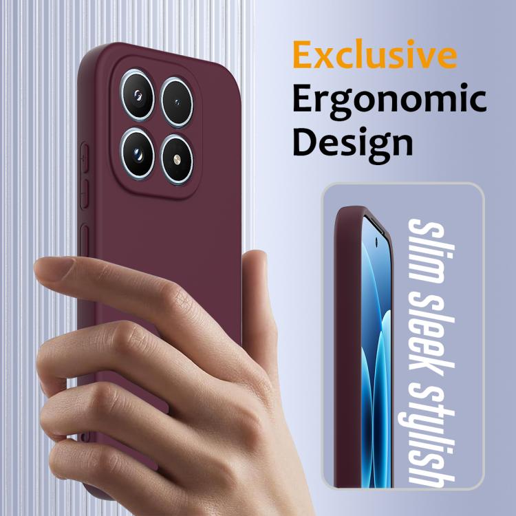 For Xiaomi 17 Shockproof Silicone Magsafe Phone Case