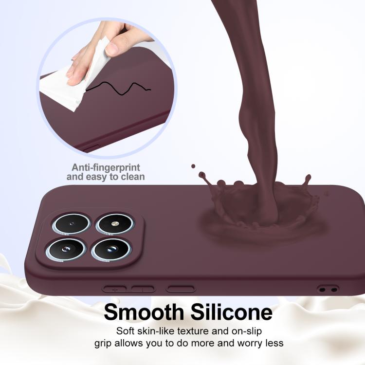 For Xiaomi 17 Shockproof Silicone Magsafe Phone Case