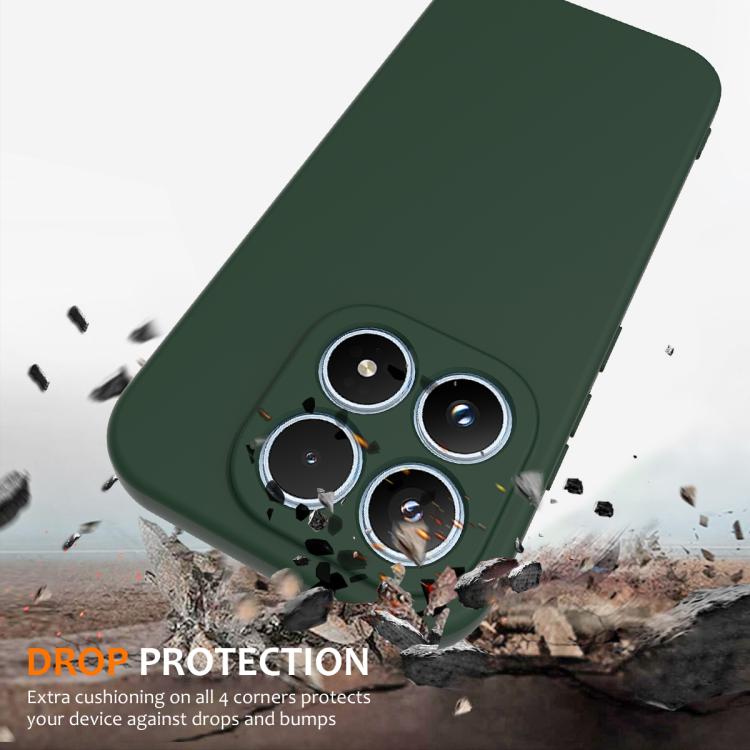 For Xiaomi 17 Shockproof Silicone Magsafe Phone Case