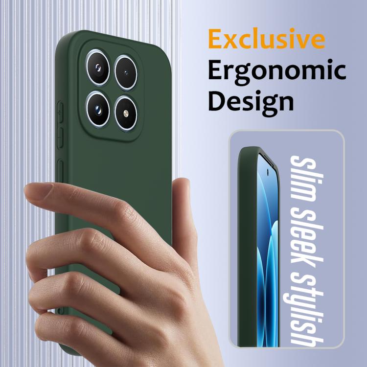 For Xiaomi 17 Shockproof Silicone Magsafe Phone Case