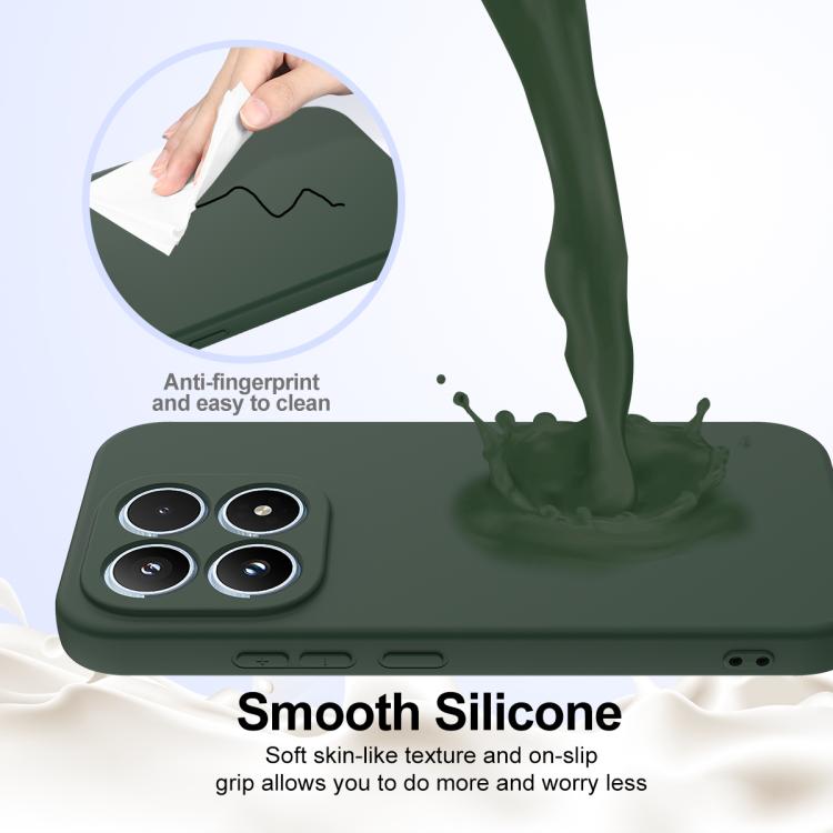 For Xiaomi 17 Shockproof Silicone Magsafe Phone Case