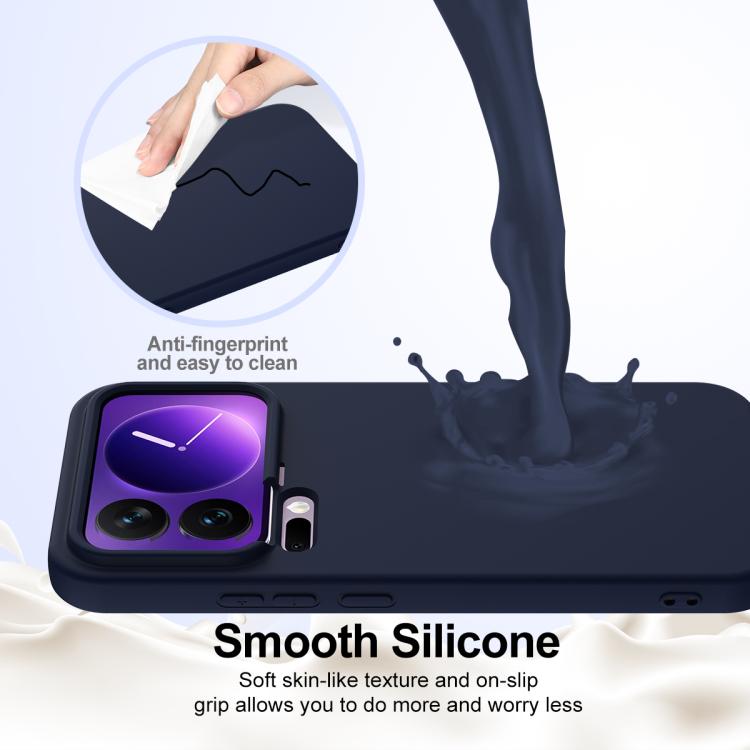 For Xiaomi 17 Pro Shockproof Silicone Magsafe Phone Case