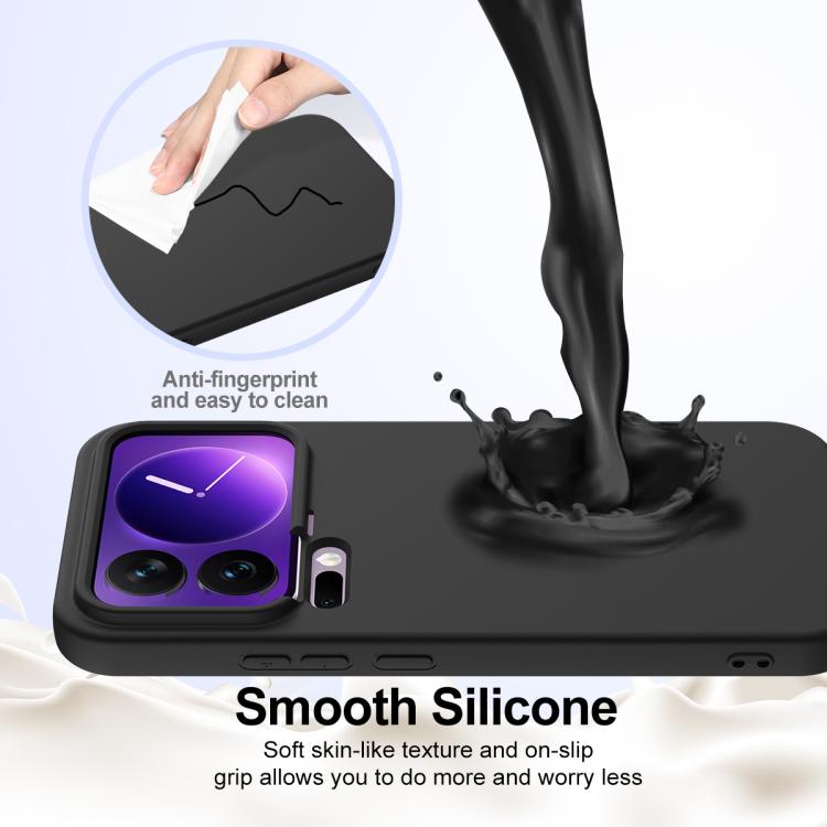 For Xiaomi 17 Pro Shockproof Silicone Magsafe Phone Case