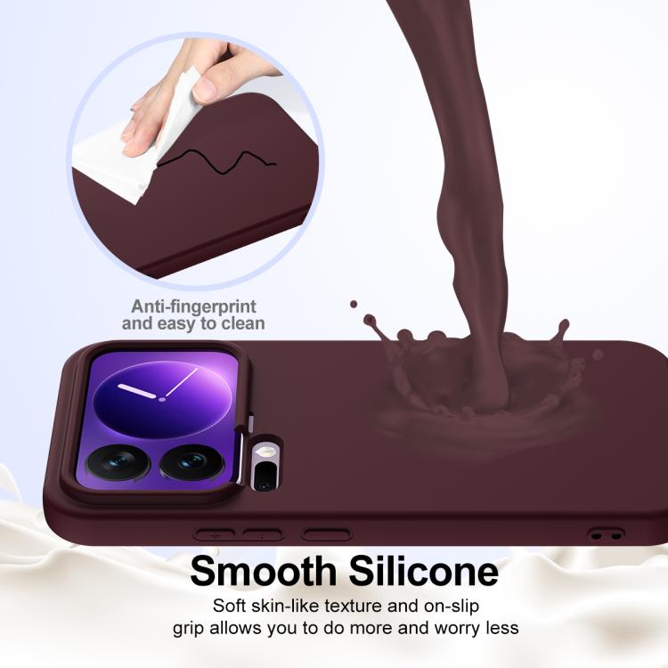 For Xiaomi 17 Pro Shockproof Silicone Magsafe Phone Case