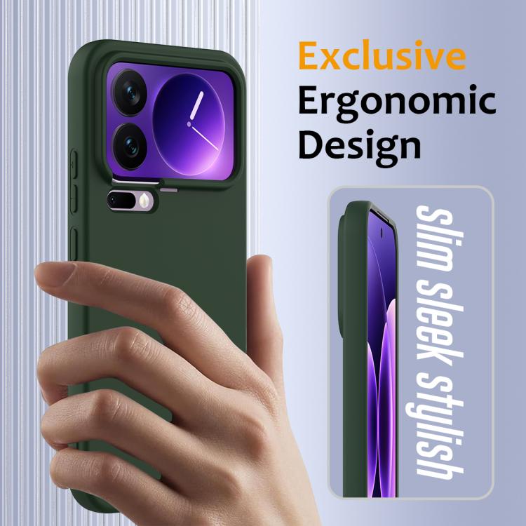 For Xiaomi 17 Pro Shockproof Silicone Magsafe Phone Case