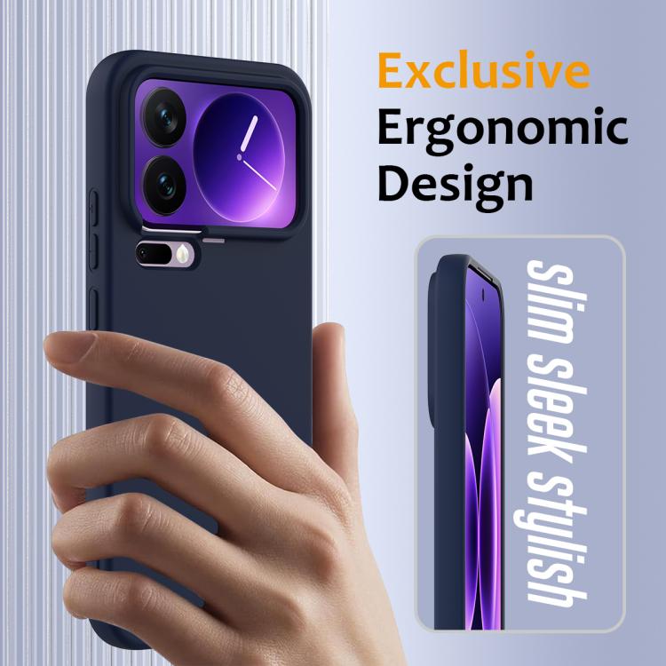 For Xiaomi 17 Pro Max Shockproof Silicone Magsafe Phone Case