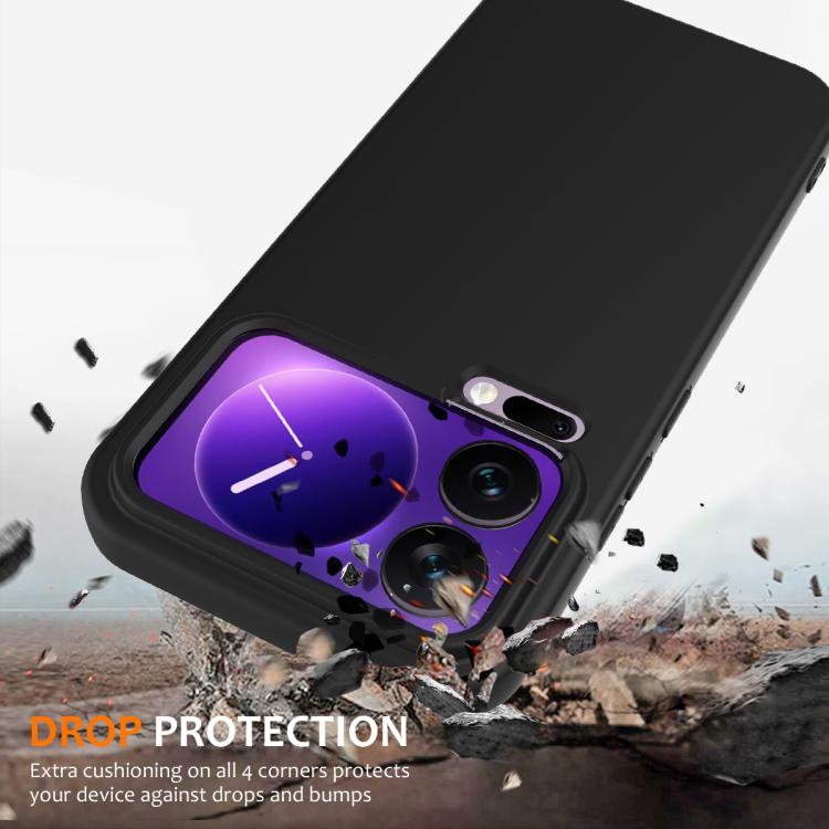 For Xiaomi 17 Pro Max Shockproof Silicone Magsafe Phone Case