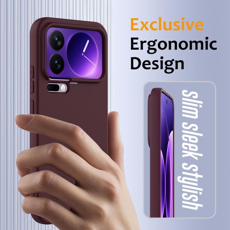 For Xiaomi 17 Pro Max Shockproof Silicone Magsafe Phone Case