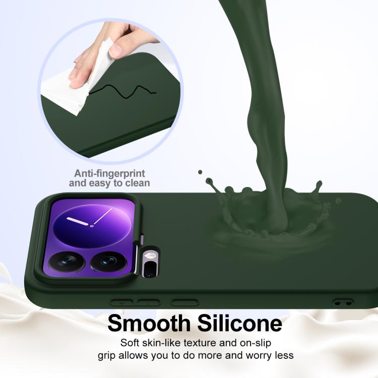 For Xiaomi 17 Pro Max Shockproof Silicone Magsafe Phone Case