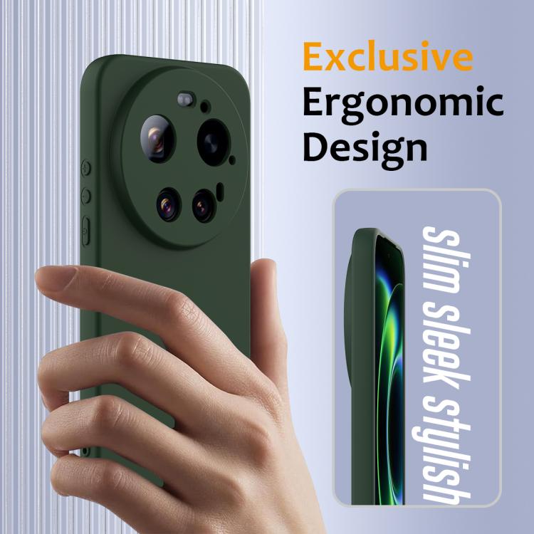 For Xiaomi 17 Ultra Shockproof Silicone Magsafe Phone Case