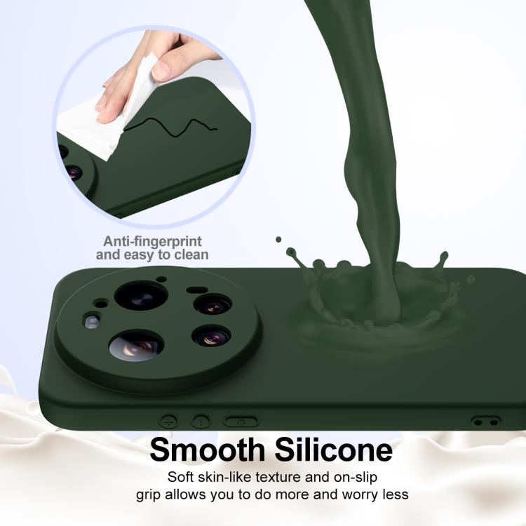 For Xiaomi 17 Ultra Shockproof Silicone Magsafe Phone Case