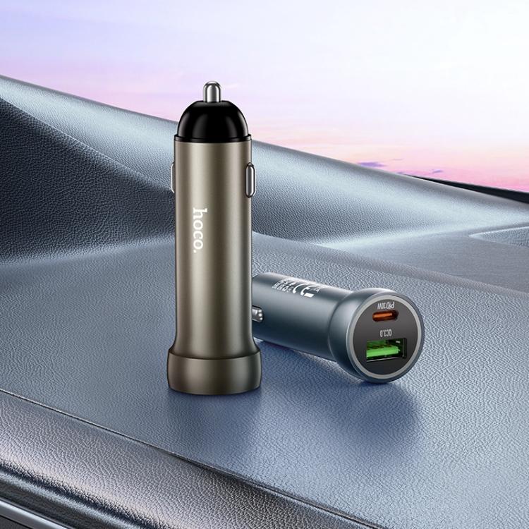 hoco Z54A Prosperous PD30W and QC3.0 Dual Port Car Charger