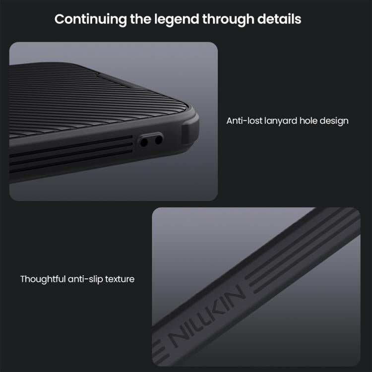For Samsung Galaxy A36 5G NILLKIN Black Mirror Pro Series Camshield PC Phone Case