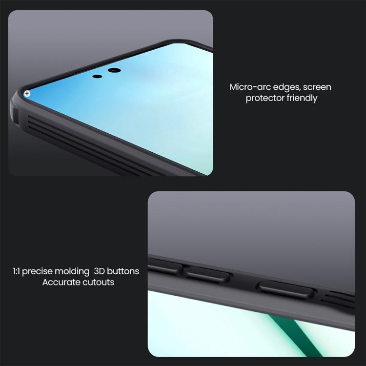 For Samsung Galaxy A36 5G NILLKIN Black Mirror Pro Series Camshield PC Phone Case