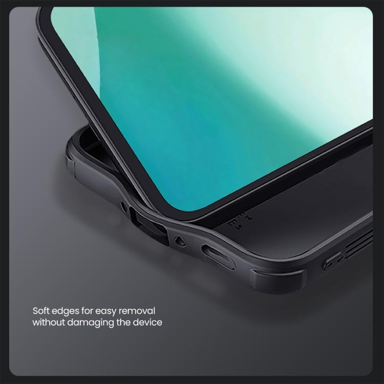 For Samsung Galaxy A36 5G NILLKIN Black Mirror Pro Series Camshield PC Phone Case