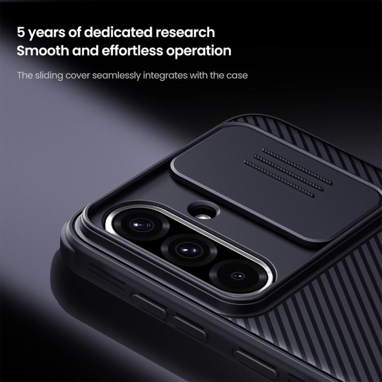 For Samsung Galaxy A36 5G NILLKIN Black Mirror Pro Series Camshield PC Phone Case