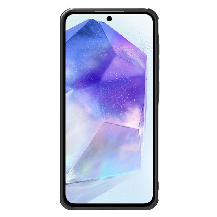 For Samsung Galaxy A56 5G NILLKIN Black Mirror Pro Series Camshield PC Phone Case