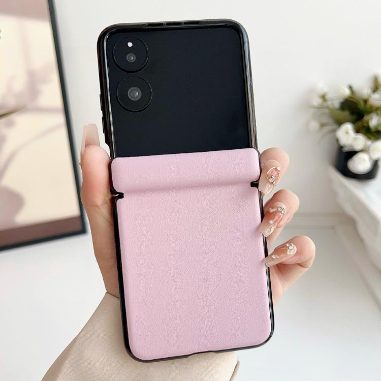 For Xiaomi Mix Flip Integrated Magnetic Axis Solid Color Leather Texture Phone Case