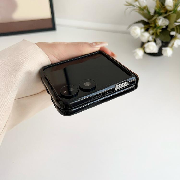 For Xiaomi Mix Flip Integrated Magnetic Axis Solid Color Leather Texture Phone Case