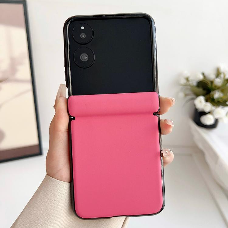 For Xiaomi Mix Flip Integrated Magnetic Axis Solid Color Leather Texture Phone Case