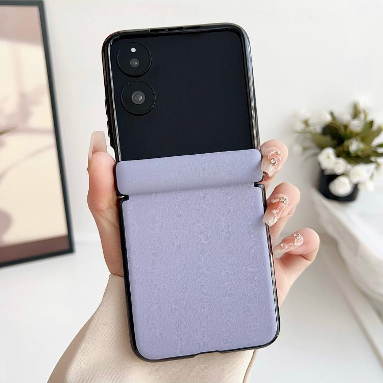For Xiaomi Mix Flip Integrated Magnetic Axis Solid Color Leather Texture Phone Case