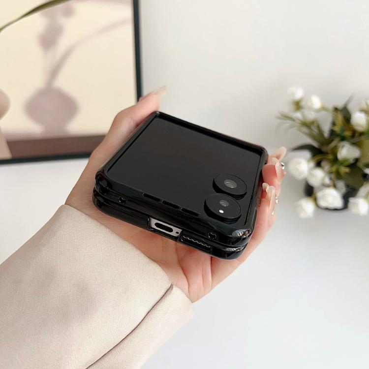 For Xiaomi Mix Flip Integrated Magnetic Axis Solid Color Leather Texture Phone Case
