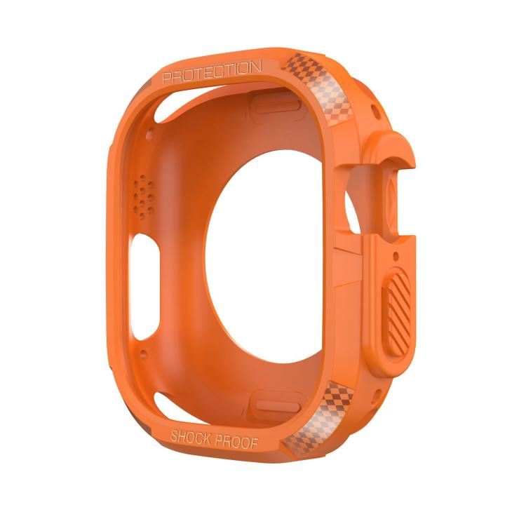 For Apple Watch 40mm Three-proof TPU Carbon Fiber Protective Case
