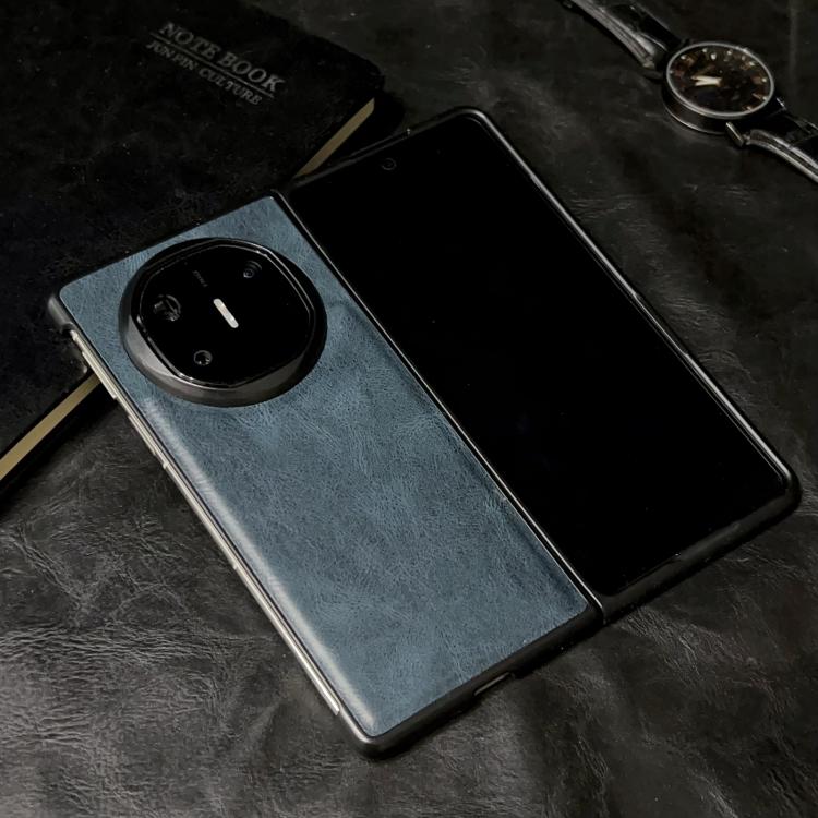 For Huawei Mate X6 Crazy Horse Texture PU + PC Phone Case