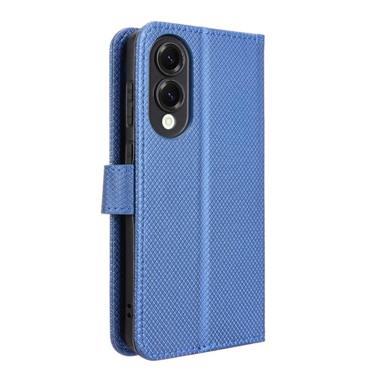 For Samsung Galaxy S25 Edge 5G Diamond Texture Leather Phone Case