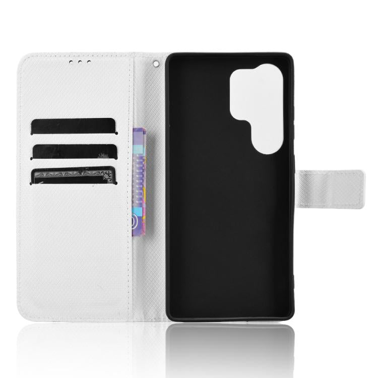 For Samsung Galaxy S26 Ultra 5G Diamond Texture Leather Phone Case
