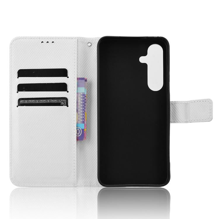 For Samsung Galaxy S26+ 5G Diamond Texture Leather Phone Case