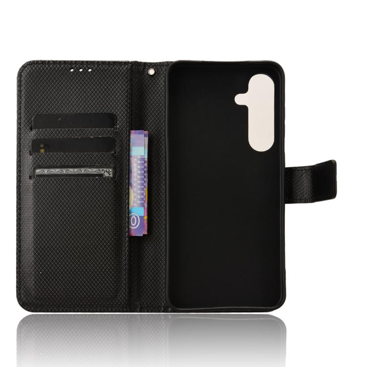 For Samsung Galaxy S26+ 5G Diamond Texture Leather Phone Case