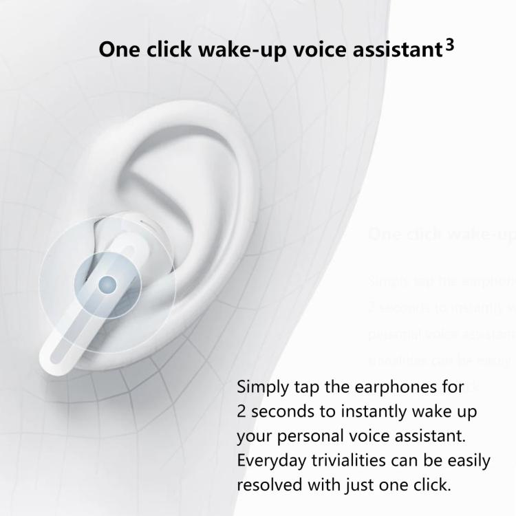 Original Xiaomi Air 4 SE Dual-Mic Call Noise Cancelling Bluetooth Earphones - White