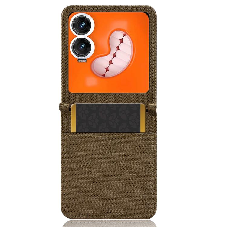 For Infinix Zero Flip Diamond Texture Leather Phone Case