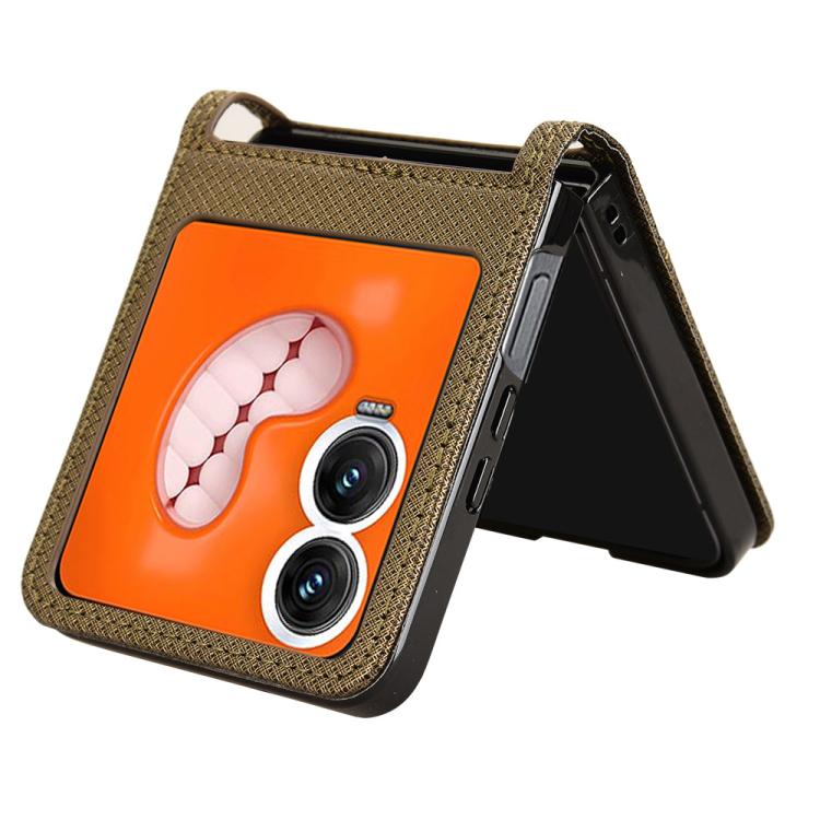 For Infinix Zero Flip Diamond Texture Leather Phone Case