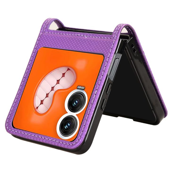 For Infinix Zero Flip Diamond Texture Leather Phone Case